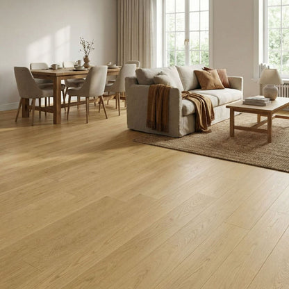 7.5 x 9/16 Select Grade French Oak - Prefinished Engineered Flooring - 3mm wear layer - LIN