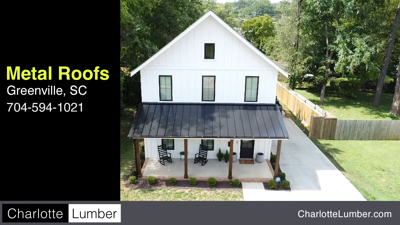 Metal Roof - Roofing Installation - Greenville, SC