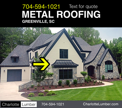 Metal Roof - Roofing Installation - Greenville, SC