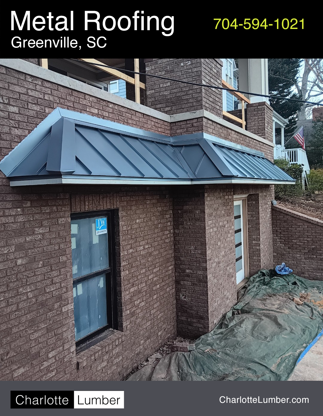 Metal Roof - Roofing Installation - Greenville, SC