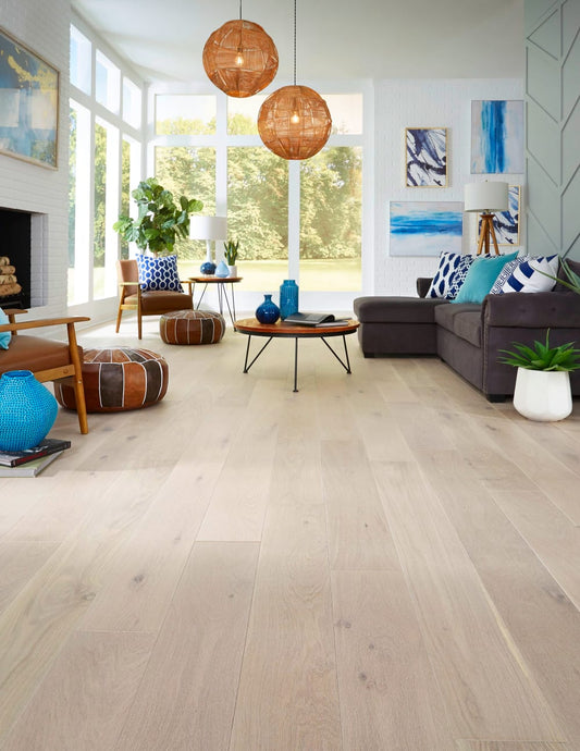French Oak Flooring - Solid Wood - 8"x 9-10ft Length