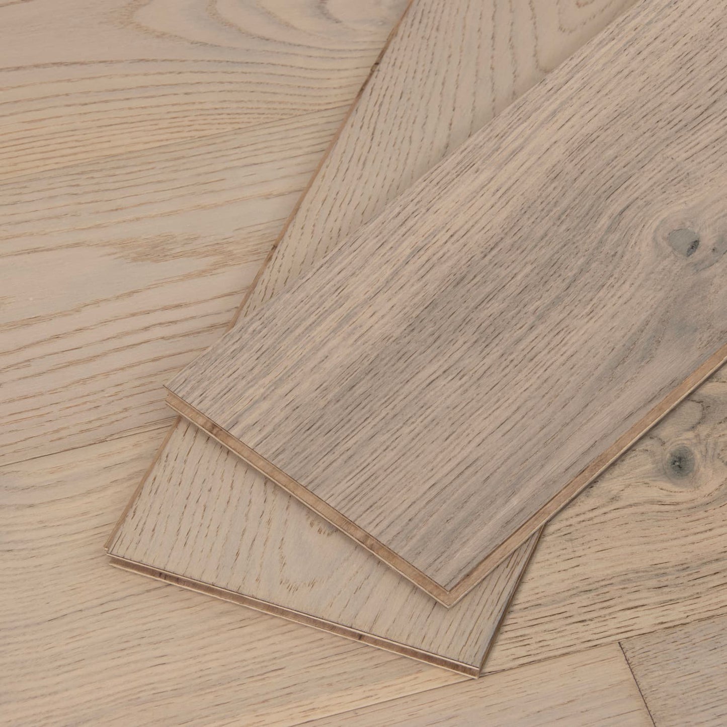 Beach Town Blanc - European White Oak - Engineered Flooring - 7.5 in.