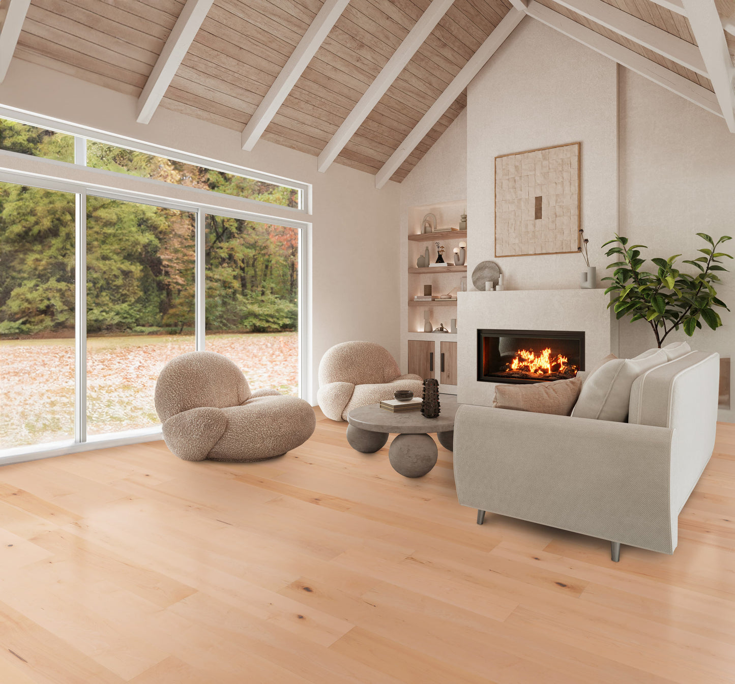 Natural Maple - Engineered Flooring - 7.5 in.