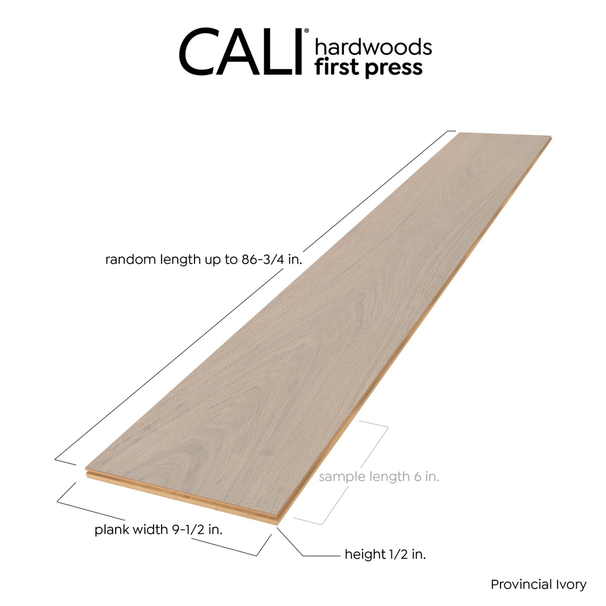 Provincial Ivory — CALI engineered European white oak