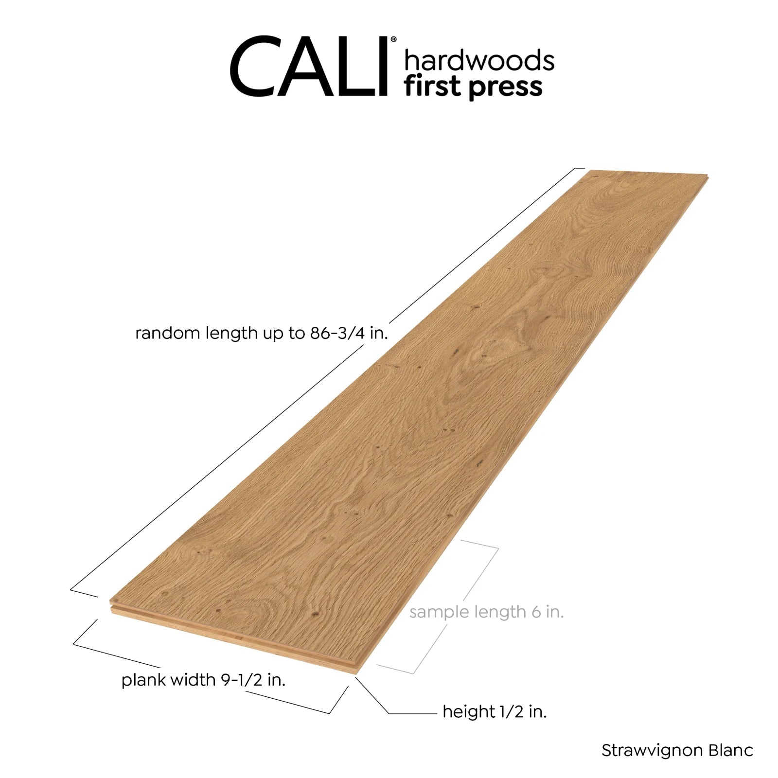 Strawvignon Blanc — CALI engineered European white oak