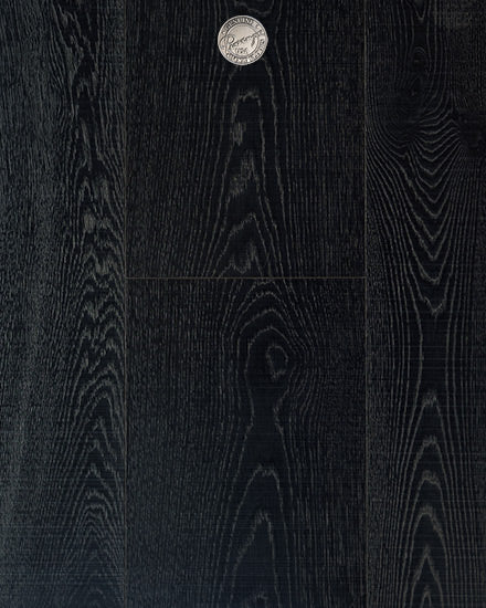 CORI - Black European Oak - Engineered Flooring - 10.24 in. wide plank