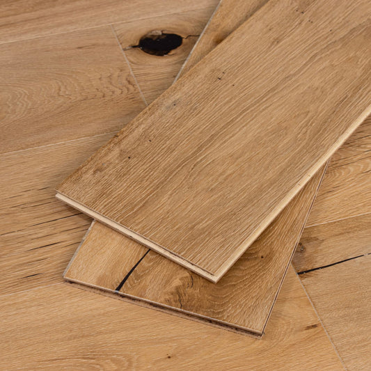 CALI - Daybreak Oak - European Oak - Engineered Flooring - 9.5 in. wide plank