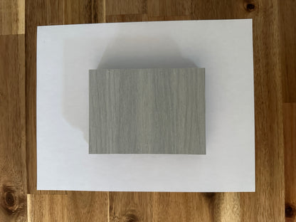 12 ft Glacier Decking - Grooved - Light Gray