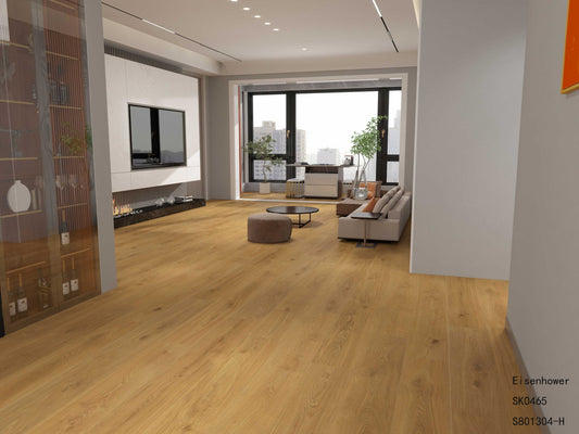 Eisenhower - SPC Flooring - 9 in. x 60 in. -  22mil