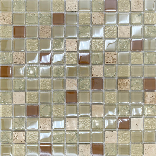 FF6028 - Gold Luxury - Glass Mosaic Pool Tile