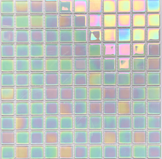 FF7028 - Crystal Clear Glass Mosaic Pool Tile