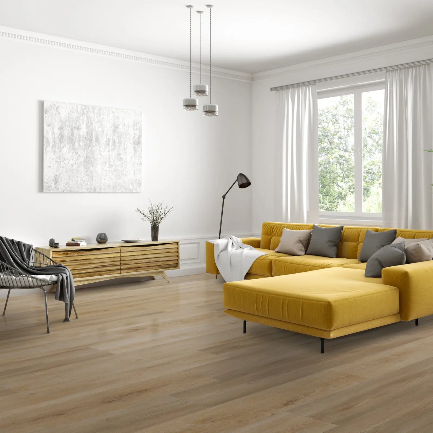 Golden Hour Oak - LVP - 9 in. x 60 in.