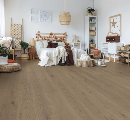 Long Beach - European Oak - Engineered Flooring -  9.5 inch