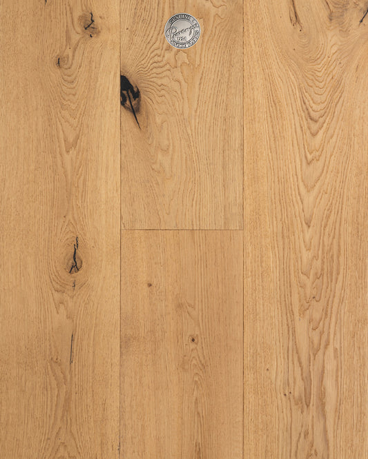 Regina - Rustic European Oak - Engineered Flooring - 9.45 in. wide plank