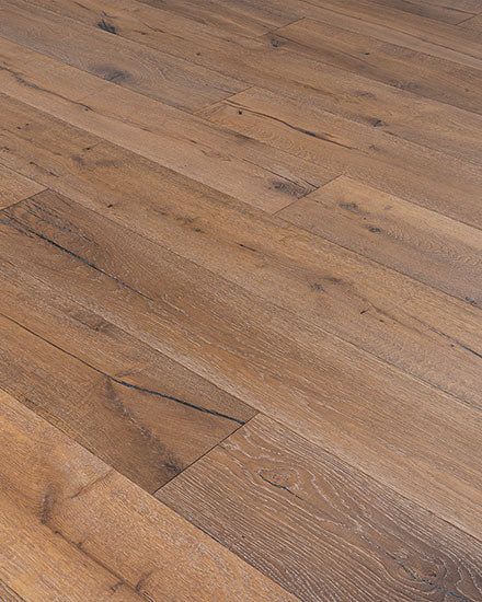 STABIANE - Rustic European Oak - Engineered Flooring - 9.45 in. wide plank