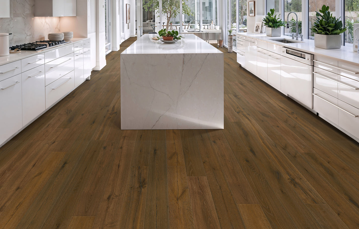 Aleria - Rustic European Oak - Engineered Flooring - 9.45 in. wide plank
