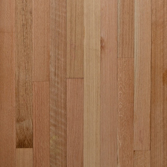 3" x 3/4 Solid Red Oak - #1 Common - Rift & Quarter - Unfinished - 1-7ft