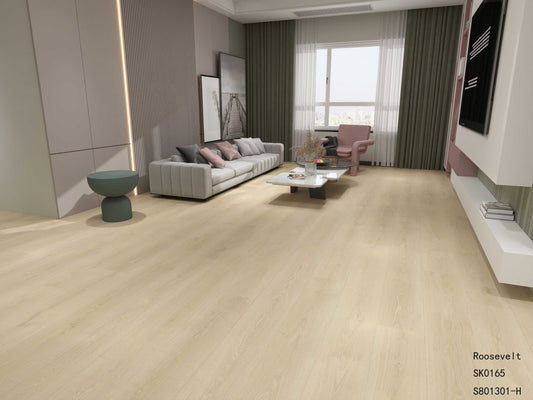 Roosevelt - SPC Flooring - 9 in. x 60 in. -  22mil