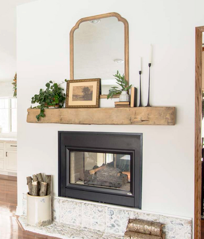 Fireplace Mantel - Solid Wood - 6x6