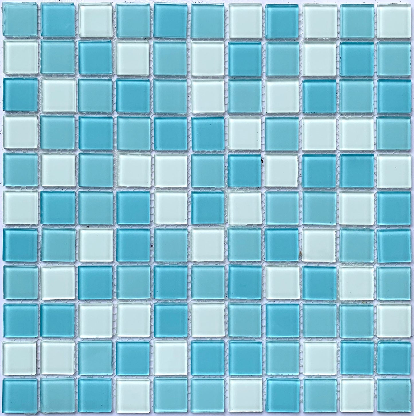 SL101 - Light Blue - Glass Mosaic - Pool Tile