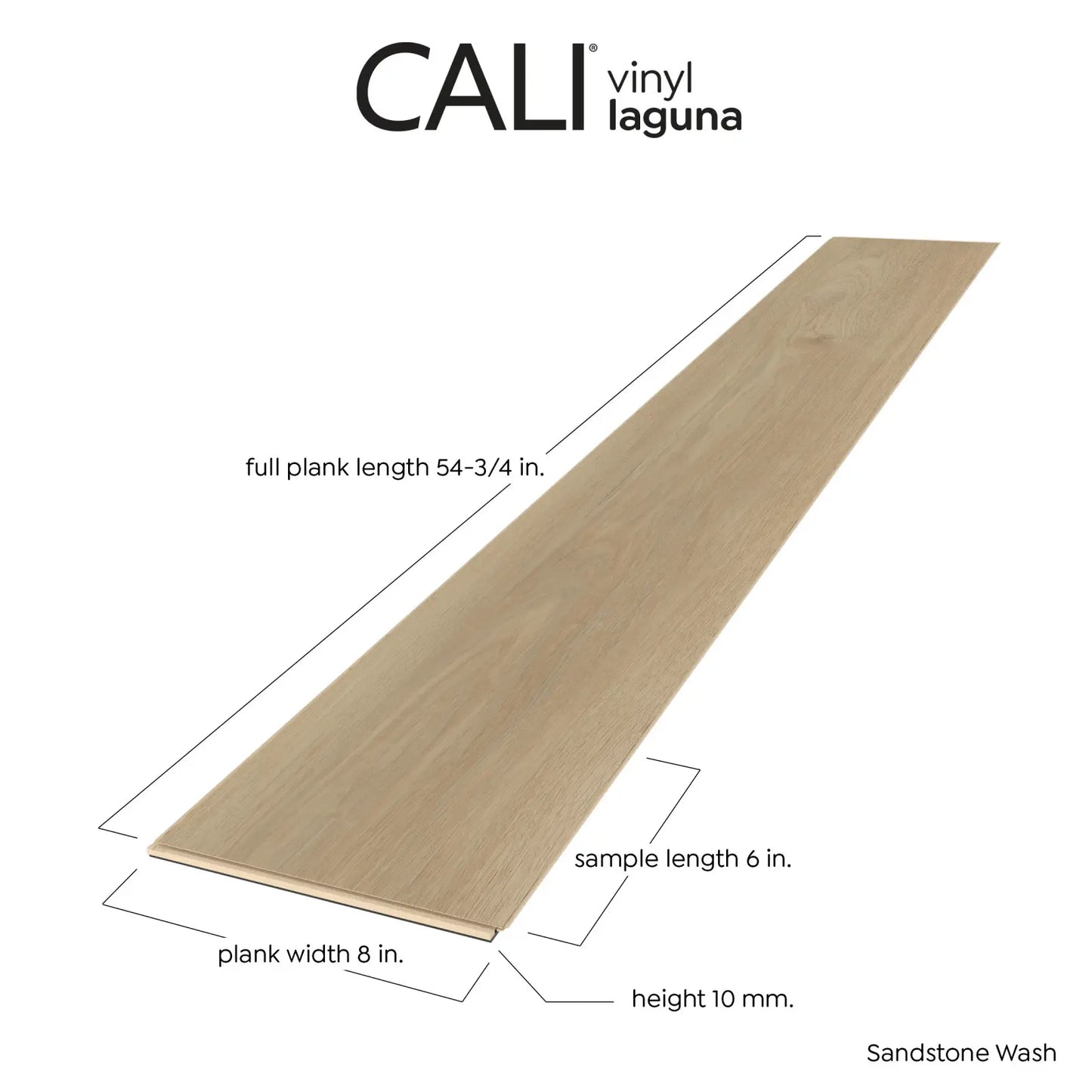 Sandstone Wash LVP - 8 in. x 54.75 in.