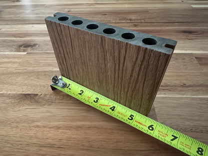 12 ft Sedona Decking - Grooved - Saddle Brown
