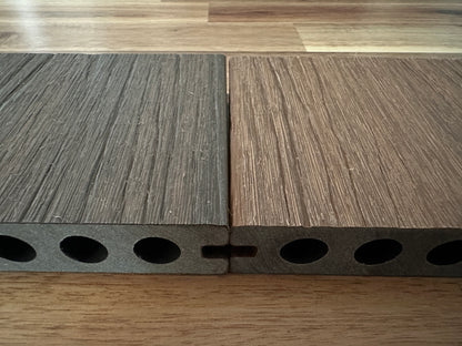 12 ft Sedona Decking - Grooved - Saddle Brown