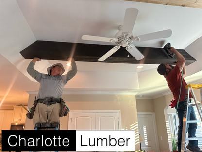 Faux Ceiling Beam Installation - Charlotte, NC