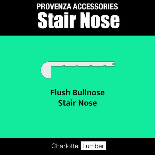 Provenza - Flush Bullnose Stair Nose - 95 in.